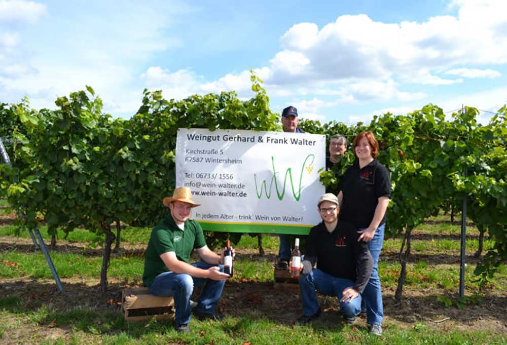 Die Winzerfamilie Walter aus dem rheinhessischen Wintersheim